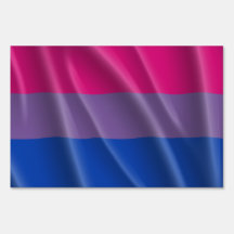 BISEXUAL PRIDE FLAG WAVY DESIGN