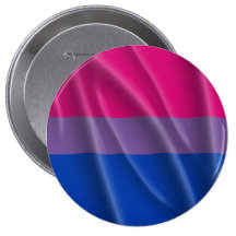 BISEXUAL PRIDE FLAG WAVY DESIGN PIN