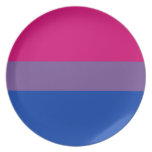 Bisexual Pride Party Plates