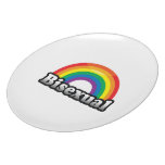 BISEXUAL PRIDE -.png Dinner Plates