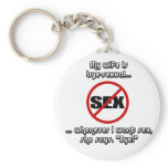Bisexual Wife Keychain