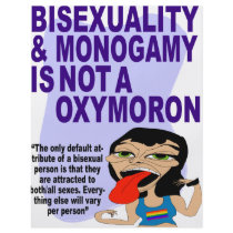 Bisexuality & Monogamy Personalized Flyer
