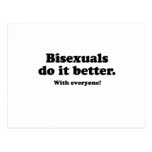Bisexuals do it better postcards