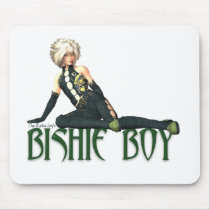 BISHIE BOY MOUSEPAD by SoCalRoberta BISHIE BOY MOUSEPAD