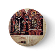 Bishop Braulio And Isidore Of Seville By Meister D Buttons