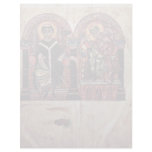 Bishop Braulio And Isidore Of Seville By Meister D Custom Letterhead