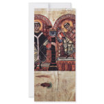 Bishop Braulio And Isidore Of Seville By Meister D Customized Rack Card