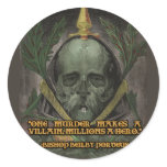 Bishop Porteus Quote on Heroes and Villains Stickers
