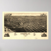 Bismark, North Dakota Poster