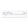 Bismillah - In the name of Allah Arabic writing Bumper Stickers
