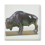 Bison, 1907 refrigerator magnet
