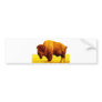 Bison / Buffalo Bumper Sticker