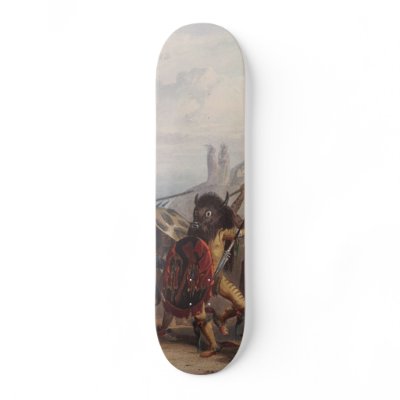 Bison Dance of the Mandan Skateboard by jarthurdavis