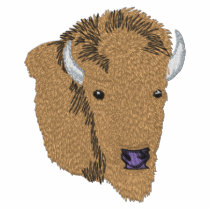 Bison embroidered shirts