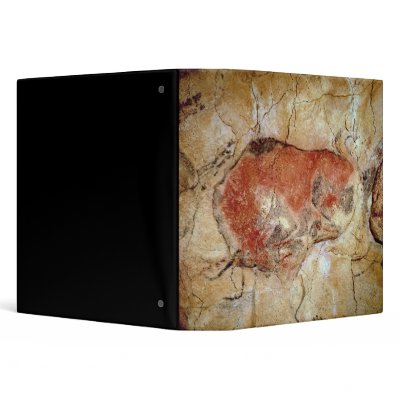 Bison from the Altamira Caves 3 Ring Binders by bridgemanart