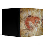 Bison from the Altamira Caves binders