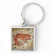 Bison from the Altamira Caves Key Chains