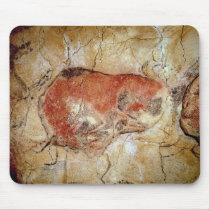 Bison from the Altamira Caves Mousepads