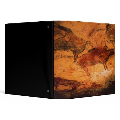 Bison from the Caves at Altimira, c.15000 BC Binder by bridgemanart