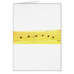 Bison in golden field card