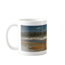 Bison, landscape, Yellowstone National Park mugs