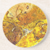 Bison pictograph coaster coasters