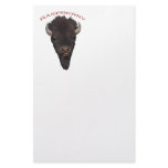 Bison Raspberry stationery