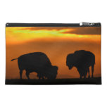 bison sunset travel accessory bag