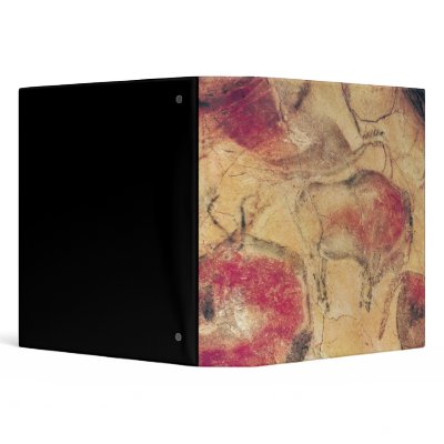 Bisons, from the Caves at Altamira, c.15000 BC Binder by bridgemanart
