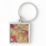 Bisons, from the Caves at Altamira, c.15000 BC Key Chain