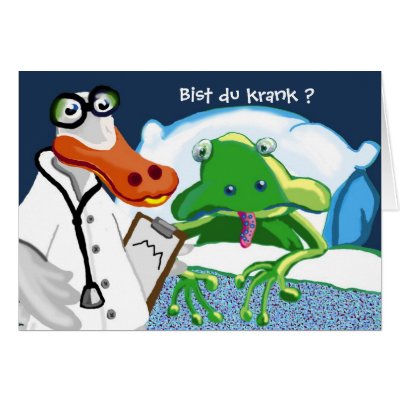 Bist du krank? cards by Annaart