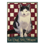 Bisto French Cat postcards