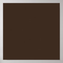 Bistre Brown Print
