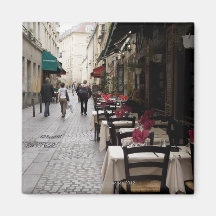 Bistro in Paris 2 Fridge Magnet
