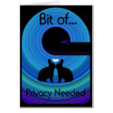 Bit of Bunny Privacy Needed!..Send a Gift Card card
