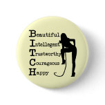 Bitch Pinback Buttons