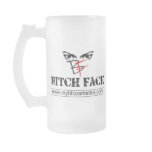 Bitch Face Logo Stein Coffee Mugs