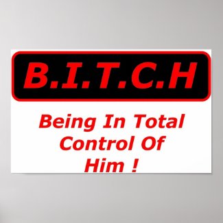 bitch full print