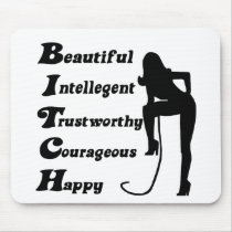 Bitch mousepads