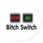 Bitch Switch stickers