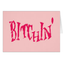BITCHIN' cards by dgpaulart BITCHIN' cards