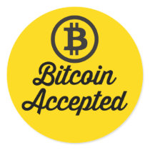 Bitcoin Accepted Sticker Sets stickers