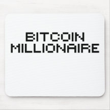 Bitcoin Millionaire Mousepads
