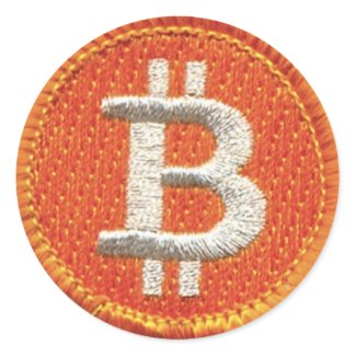 BitCoin Patch Sticker