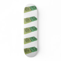 Bite as Bi Bismuth and Te Tellurium Skateboards