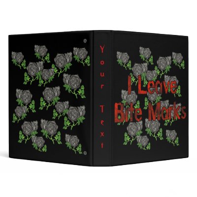 Bite Marks Binder by orsobear