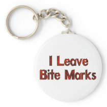 Bite Marks Key Chains