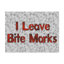 Bite Marks Post Cards