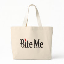 Bite Me (Blood) Tote Bags