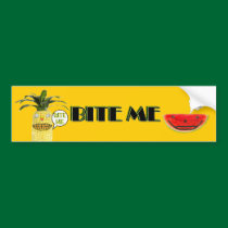 Bite Me Bumper Sticker bumper stickers